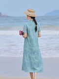 Elise Blooming Embroidery Qipao Cheongsam