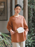 Lilianna Cheongsam Qipao Atasan Sulaman Menawan