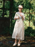 Nellie Beautiful Embroidery Embroidery Qipao Cheongsam