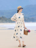 Vanessa Cute Embroidery Qipao Cheongsam