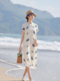 Vanessa Cute Embroidery Qipao Cheongsam