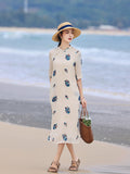 Vanessa Cute Embroidery Qipao Cheongsam