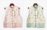 Paris Party Cheongsam Qipao Vest Atasan Set