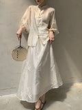 Kiana Menarik Qipao Cheongsam Set Dua Bahagian