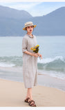 Muse Jubilant Bunga Cetak Cheongsam Dress Collared Qipao