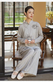 Aubriella Bersinar Cheongsam Qipao Atasan