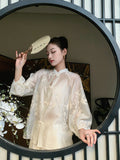 Kiana Menarik Qipao Cheongsam Set Dua Bahagian