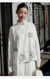 Aubriella Bersinar Cheongsam Qipao Atasan