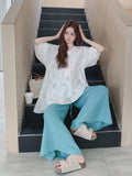 Octavia Opalescent Quality Fabric Cheongsam Hollow Out Qipao Set