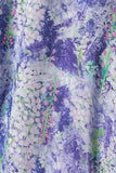 Gaun Cheongsam Qipao Satin Editorial Ramie Bercetak Kerah Diagonal