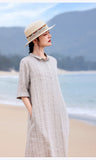 Muse Jubilant Bunga Cetak Cheongsam Dress Collared Qipao
