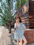Gentle 2-Piece Jacquard Summer Cheongsam Set