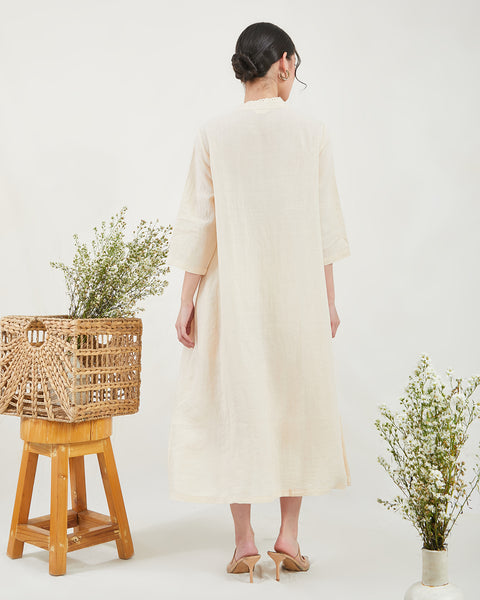 Linen Cheongsam Dress – Malaysia Cheongsam