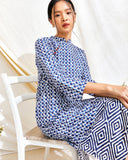 Fish Scales Cheongsam Dress