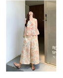 Emma 2-Piece Black Sleeveless Cheongsam Set