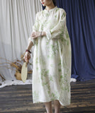 Nora Loose-Fit Digital Print Cheongsam Dress