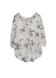 Navy Fine Top