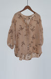 Navy Fine Top