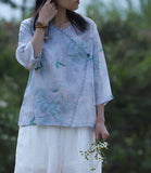 Malia Found Bliss Qipao Cheongsam Top