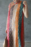 Multi Color Cheongsam Dress