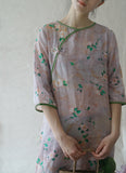 Camellia Cheongsam Dress