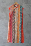 Multi Color Cheongsam Dress