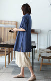 Simple Cheongsam Long Shirt