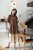 Simple Cheongsam Long Shirt