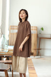 Simple Cheongsam Long Shirt