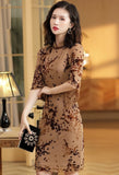 Juniper Menyegarkan cheongsam